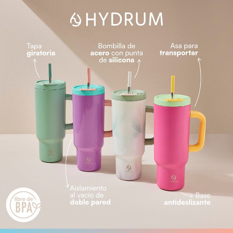Botella-Hydrum-Asa-Bombilla-Menta-1180ml-Acero-4-282676