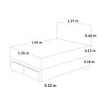 Dormitorio-Per-Para-so-con-Cajones-2-Plazas-Acero-1-Almohada-1-Protector-5-291572