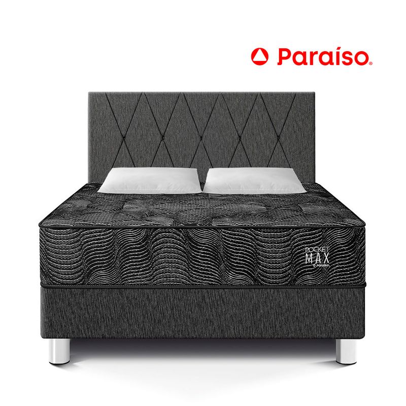 Dormitorio-Pocket-Para-so-Max-Black-King-2-Almohadas-1-Protector-1-291564