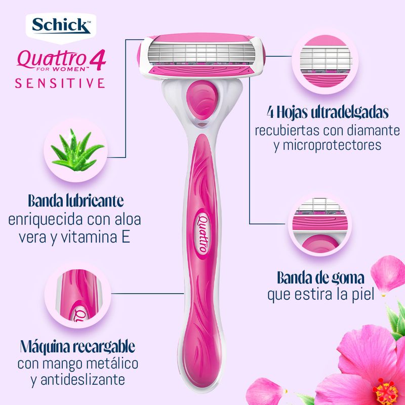 M-quina-de-Afeitar-Sensitive-Quattro-4-Schick-2-Repuestos-2-86405