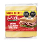 Queso Edam Laive + Jamón Americano Suiza 300g