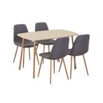 Comedor-M-Design-6-Sillas-Clio-120x70x75cm-Gris-1-281074