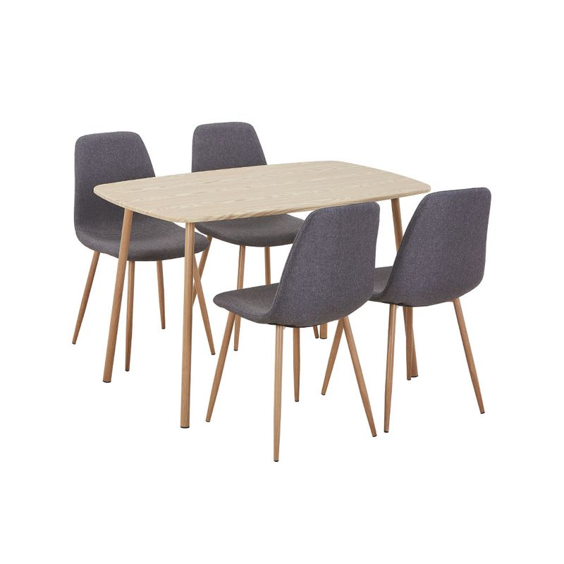 Comedor-M-Design-6-Sillas-Clio-120x70x75cm-Gris-1-281074