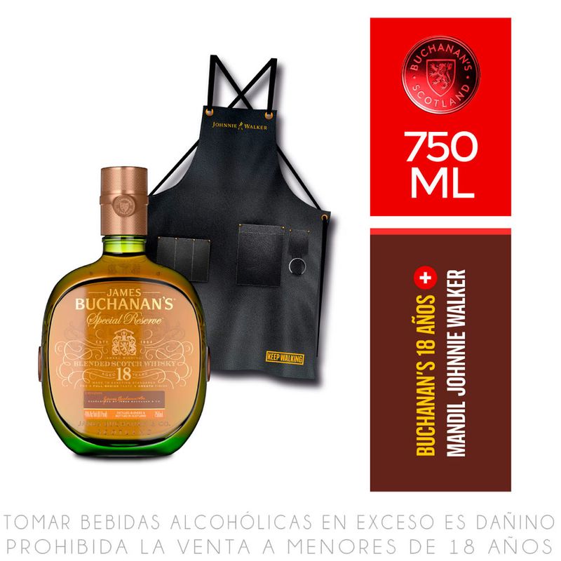 Whisky-James-Buchanan-s-Special-Reserve-18-A-os-Botella-750ml-Delantal-Negro-1-293638