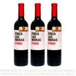 Tripack-Vino-Tinto-Syrah-Finca-Las-Moras-Botella-750ml-1-294149