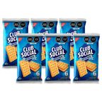 Sixpack x6 Galletas Saladas Club Social Original 24g