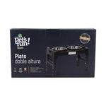 Plato-Pet-s-Fun-Doble-Alto-Altura-Ajustable-1-4Lt-Pro-4-267329
