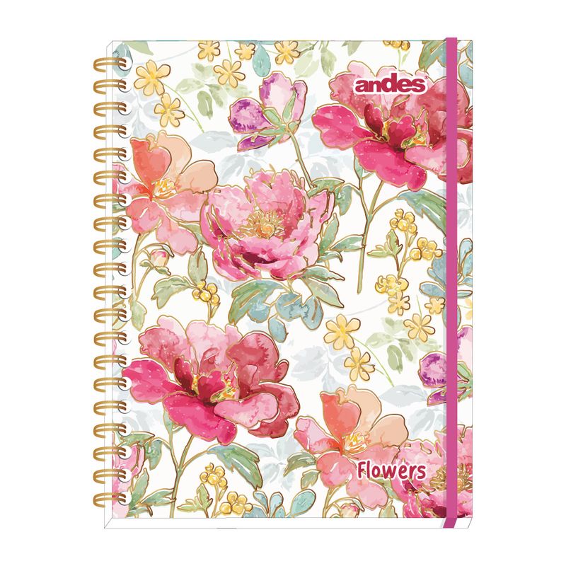 Cuaderno-Espiral-Andes-A4-160H-Flowers-Tapa-Dura-3-284641