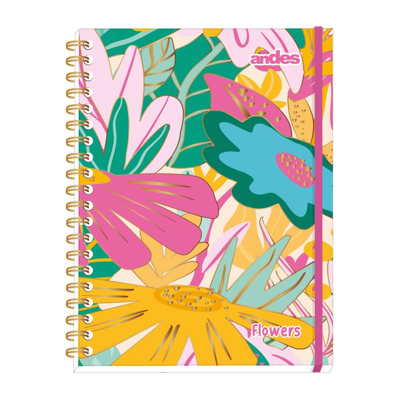 Cuaderno-Espiral-Andes-A4-160H-Flowers-Tapa-Dura-4-284641
