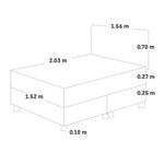 Dormitorio-Medall-n-Ergon-mico-Chocolate-Queen-2-Almohadas-Protector-5-20648