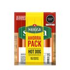 Pack Suiza: Hot Dog 400g + Hot Dog 200g
