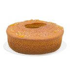 Keke de Naranja Redondo