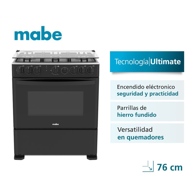 Cocina-de-Piso-6-Quemadores-76cm-Negro-Mabe-CMP3020FN1-1-290759