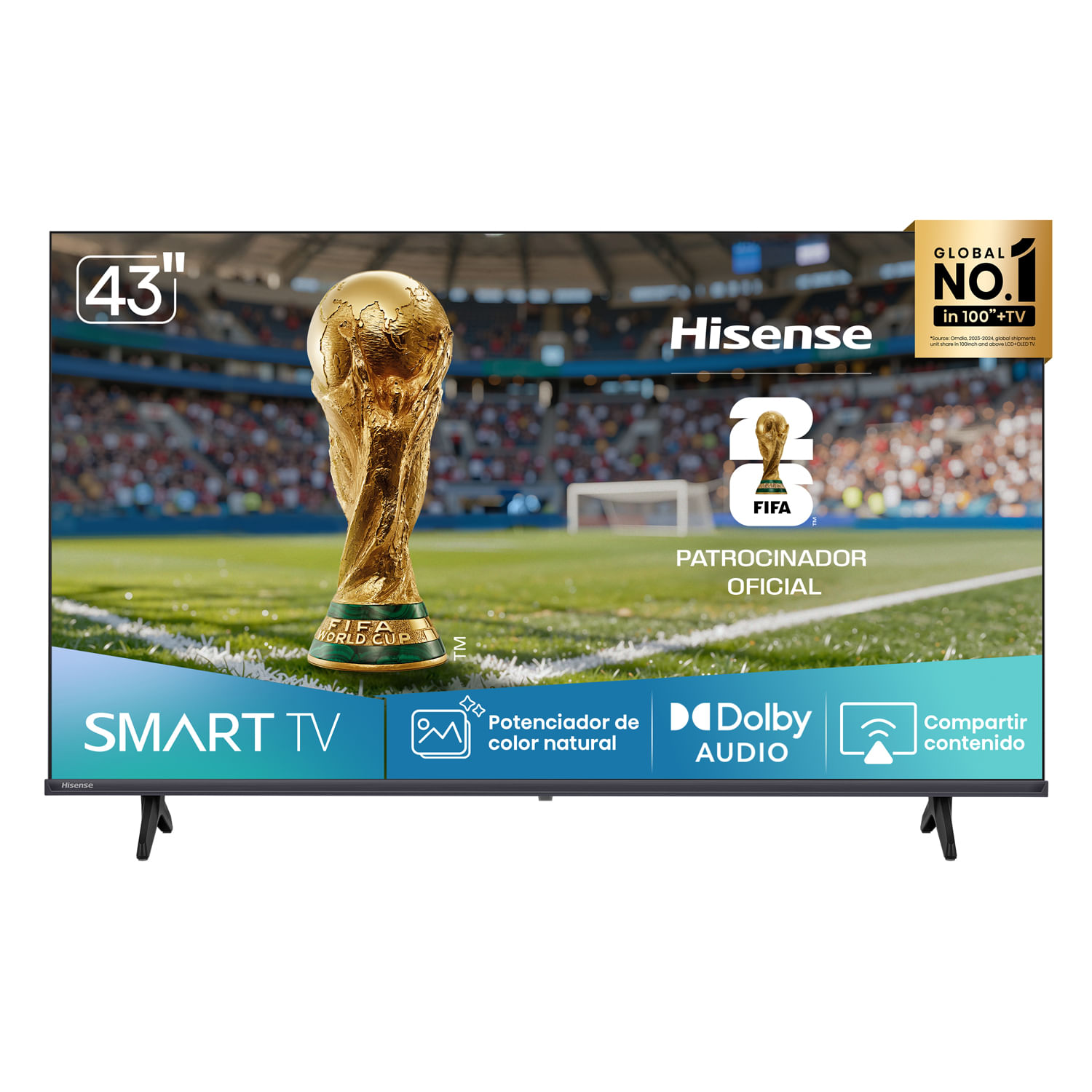Televisor Hisense 43"" 43A4NV LED FHD