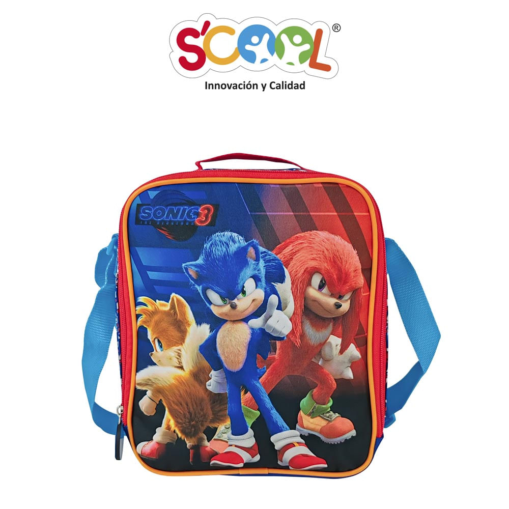 Lonchera Ranger Scool Vertical Sonic Movie