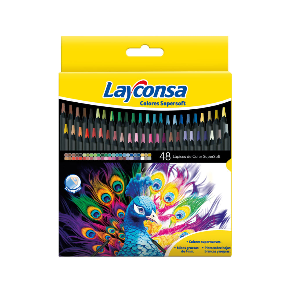 Colores Layconsa SuperSoft 48un
