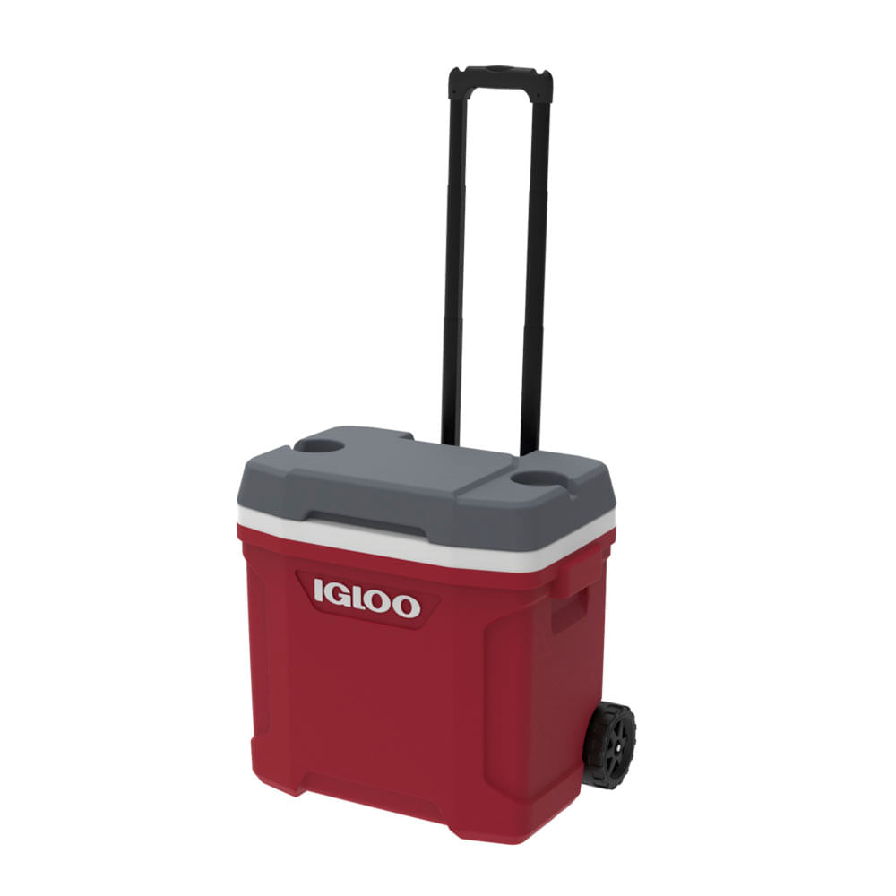 Cooler Latitude 30 QT con Ruedas Rojo