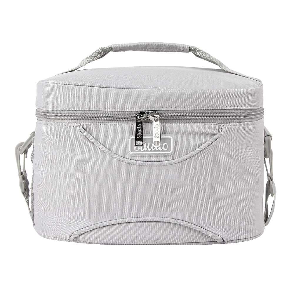 Lonchera Studio Basic Gris Claro 2026