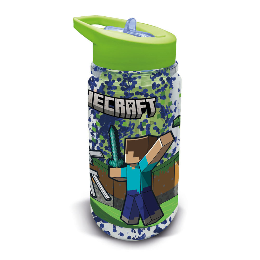 Botella con Espuma Minecraft 330ml