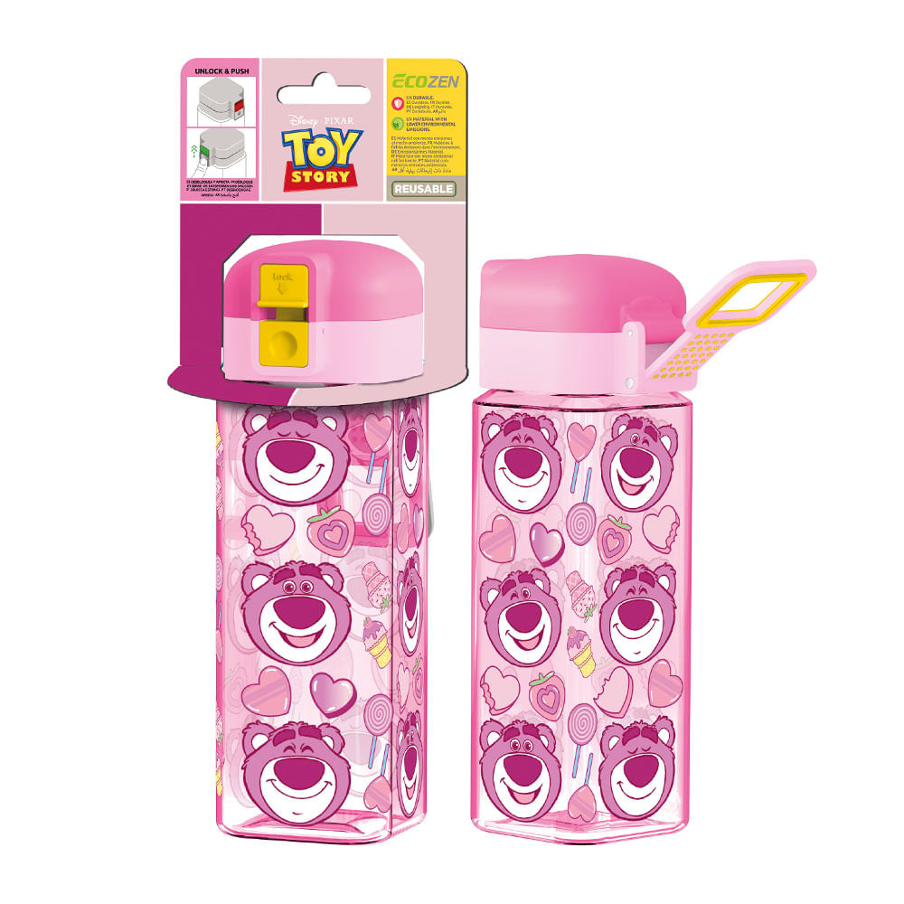 Botella Robot con Cierre Lotso 550ml