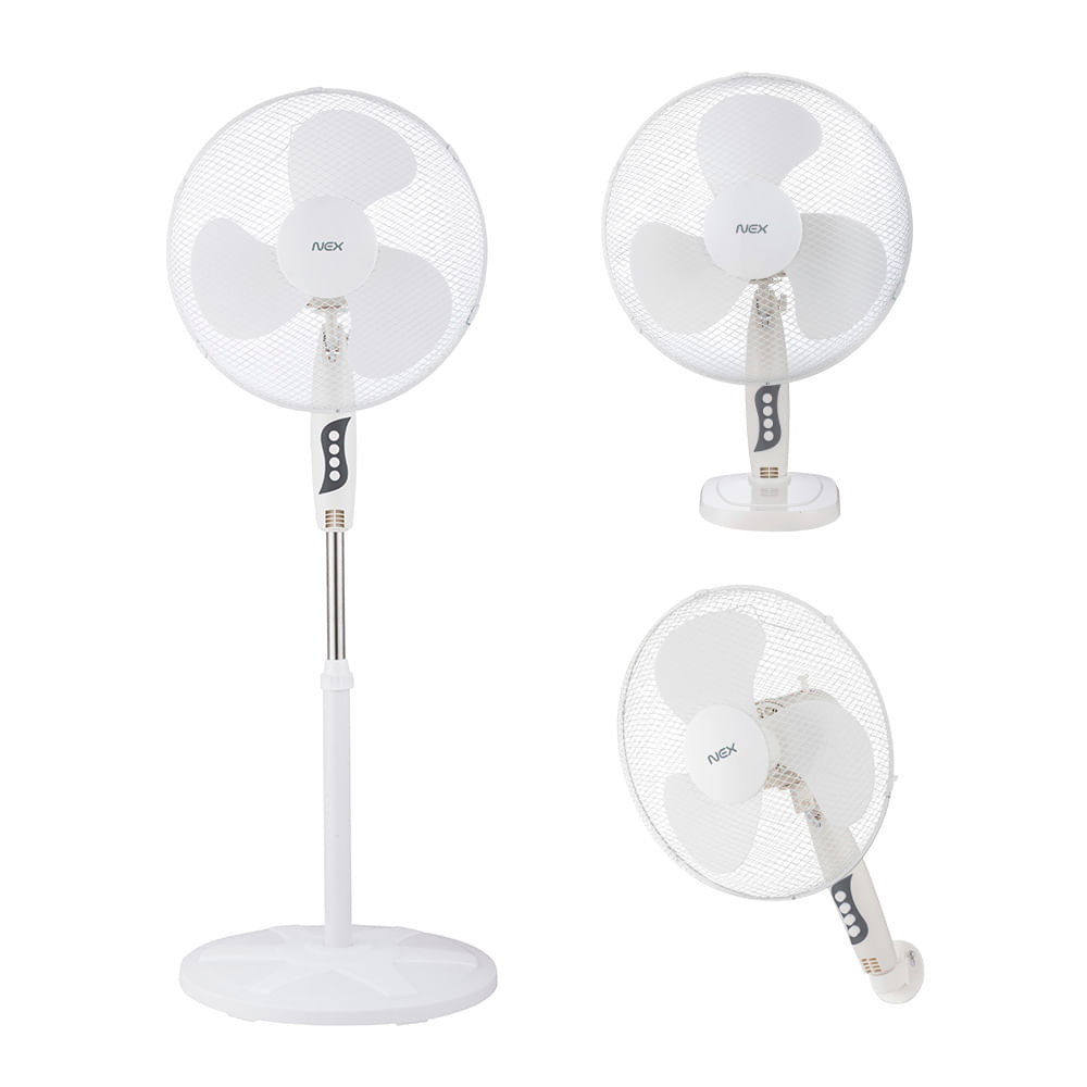 Ventilador 3 en 1 Nex 50W Blanco