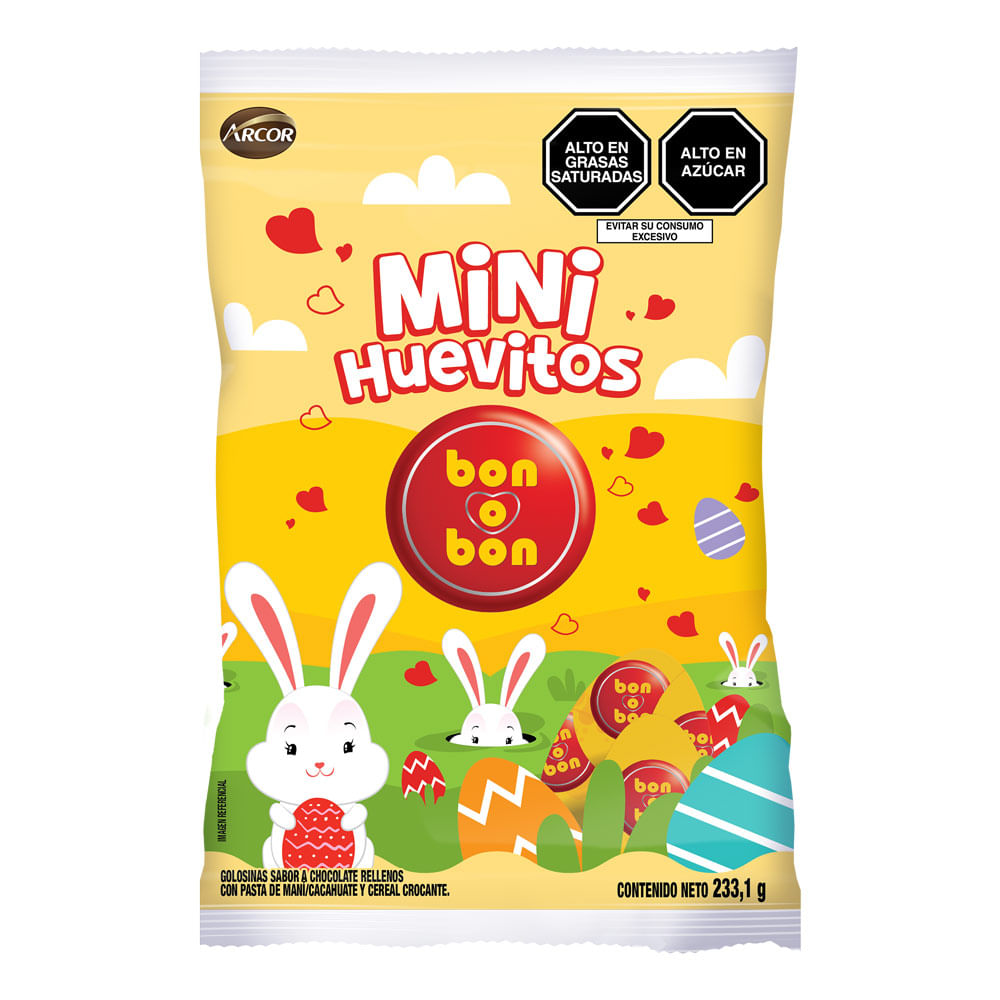 Mini Huevitos de Pascua Bon o Bon 233.1g