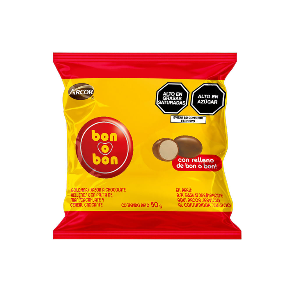 Huevitos de Pascua Bon o Bon 50g