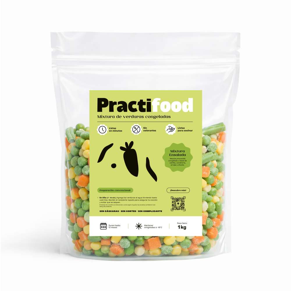 Mixtura Ensalada Precocida Practifood 1kg