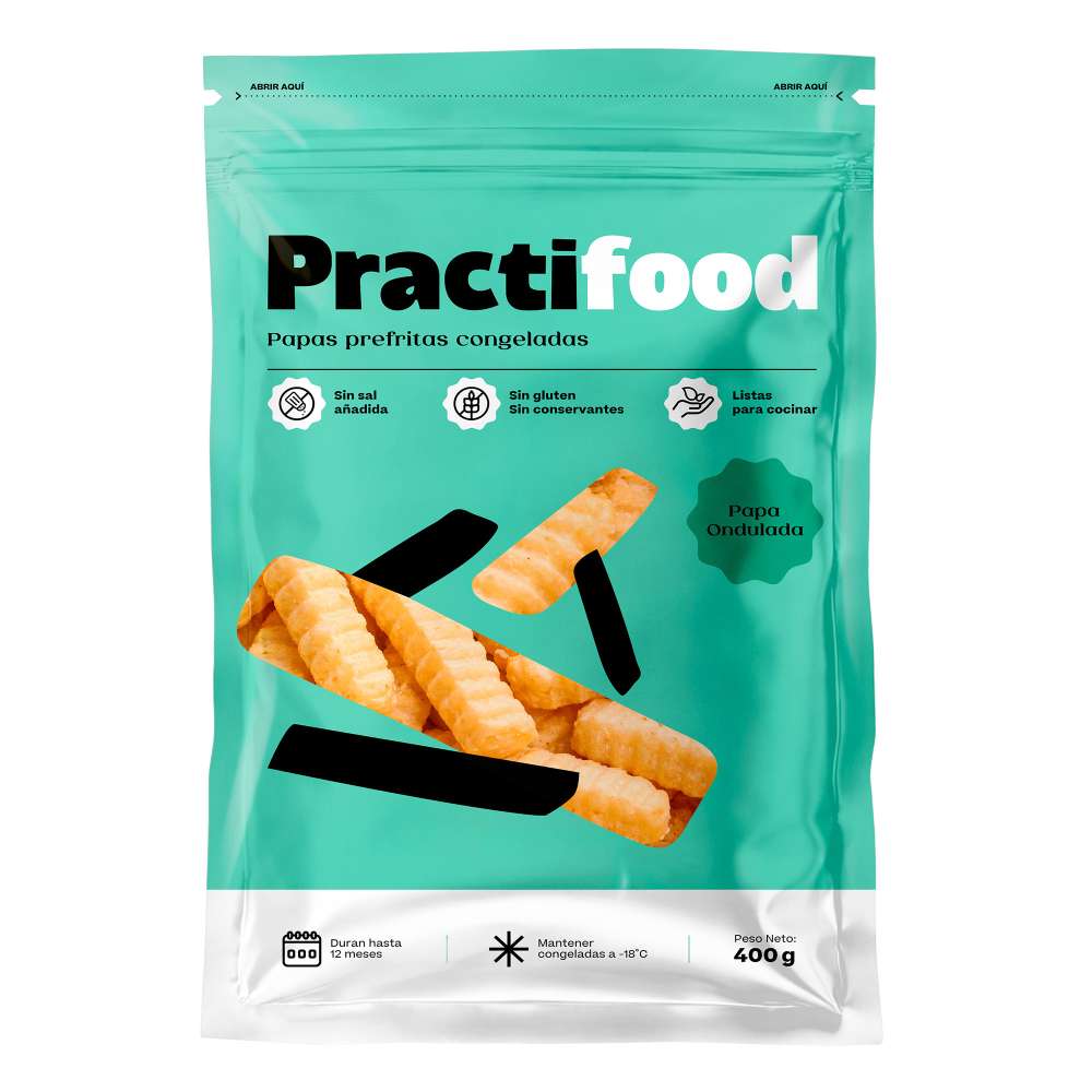 Papa Ondulada Precocida Practifood 400g