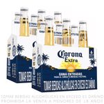 Sixpack x2 Cerveza Corona Extra Botella 330ml-1786123244087