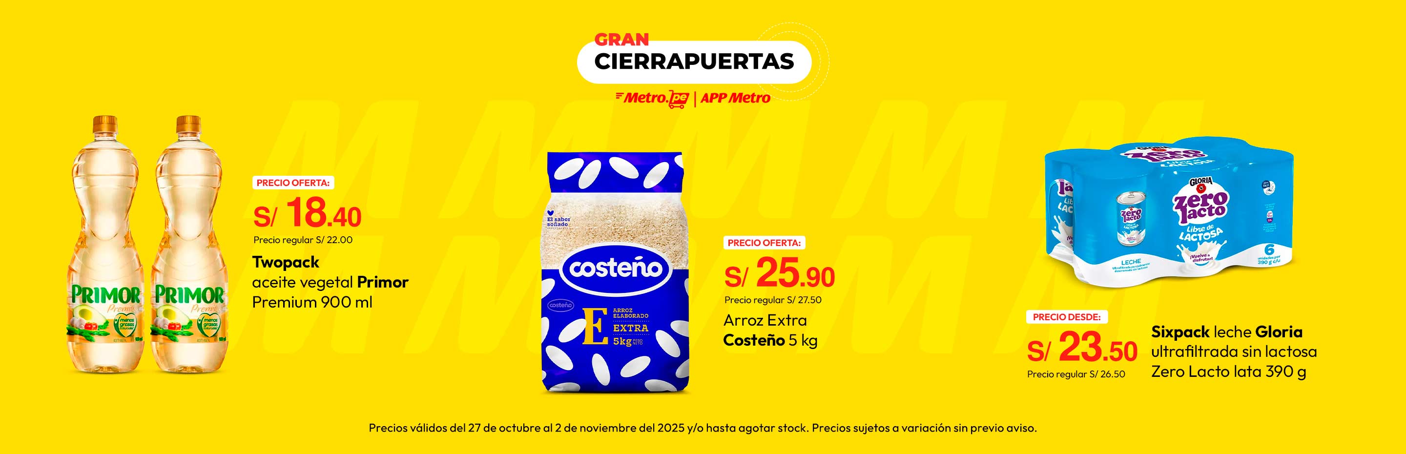 Twopack Aceite Vegetal Primor Premium 900ml