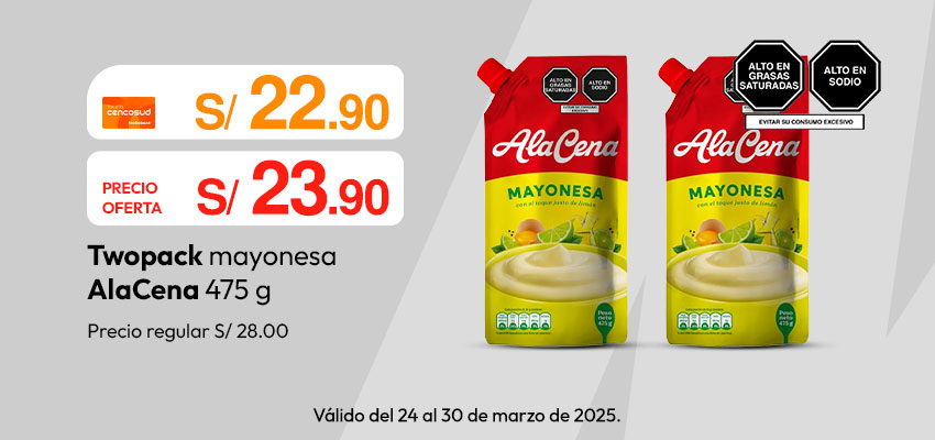 Twopack mayonesa AlaCena 475g