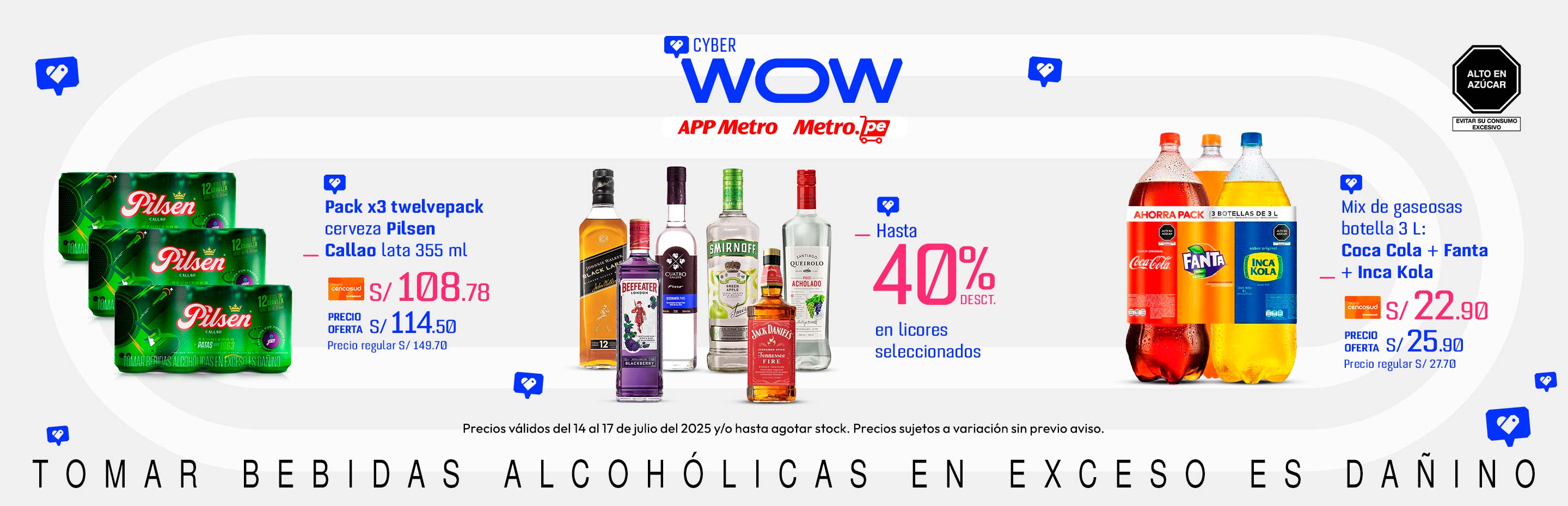 Pack x3 Twelvepack Cerveza Pilsen Callao Lata 355ml