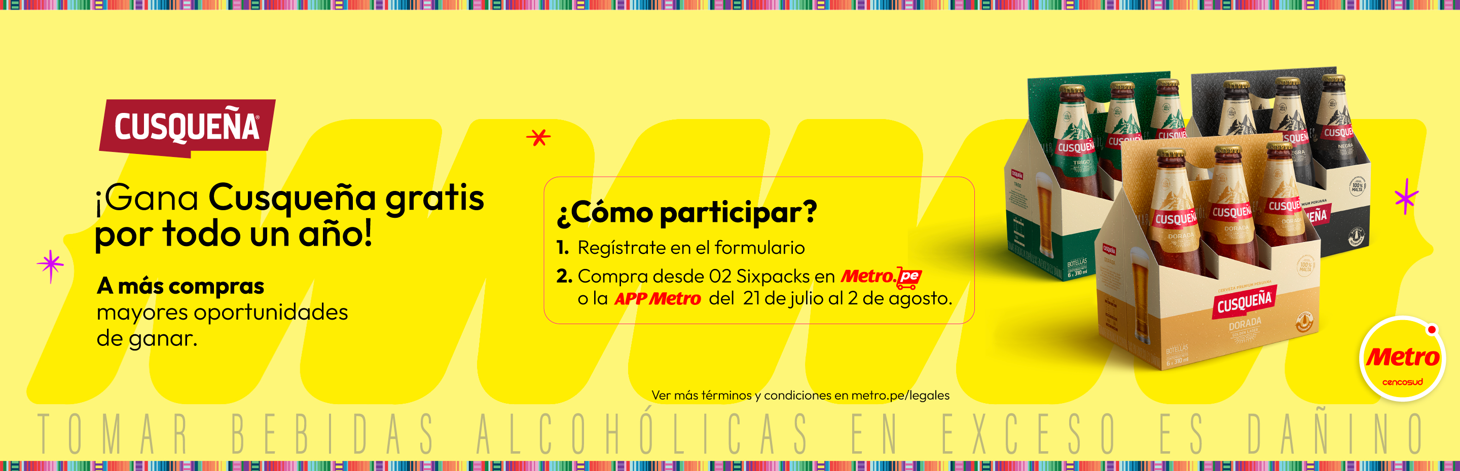 Sorteo Cyber Wow Metro