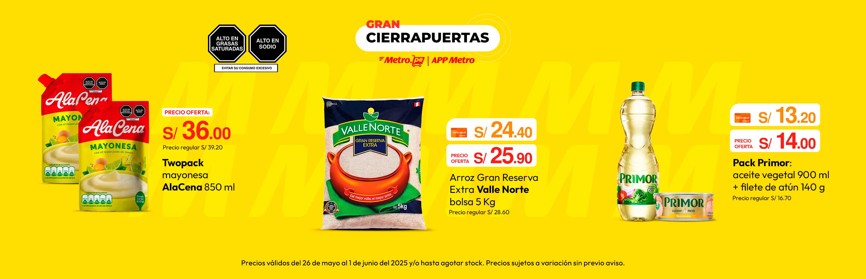 Twopack Mayonesa AlaCena 850g