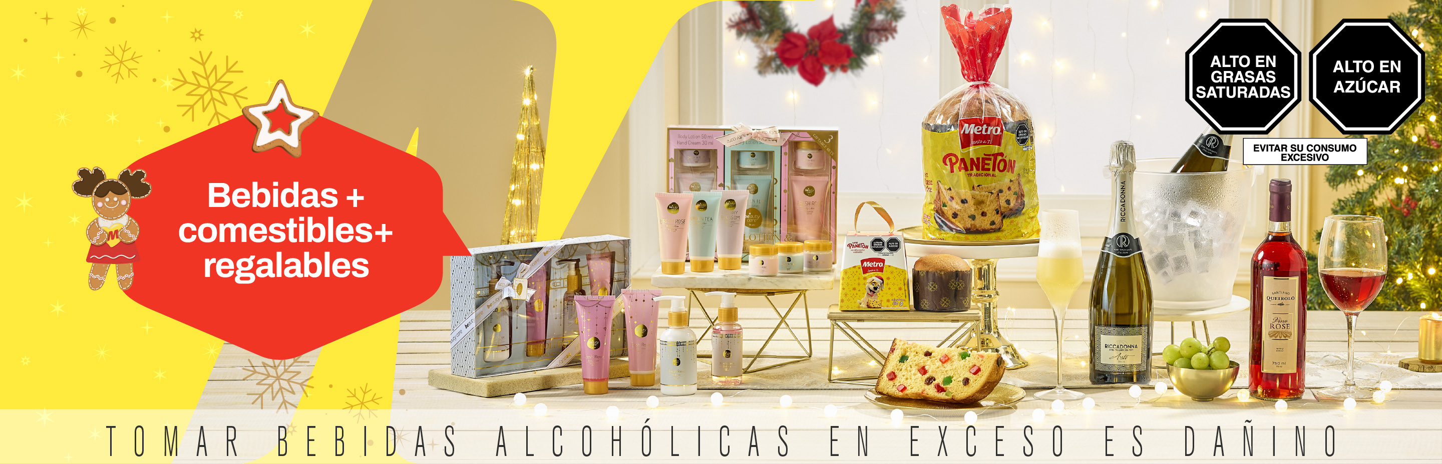 Comestibles + Regalables + Bebidas