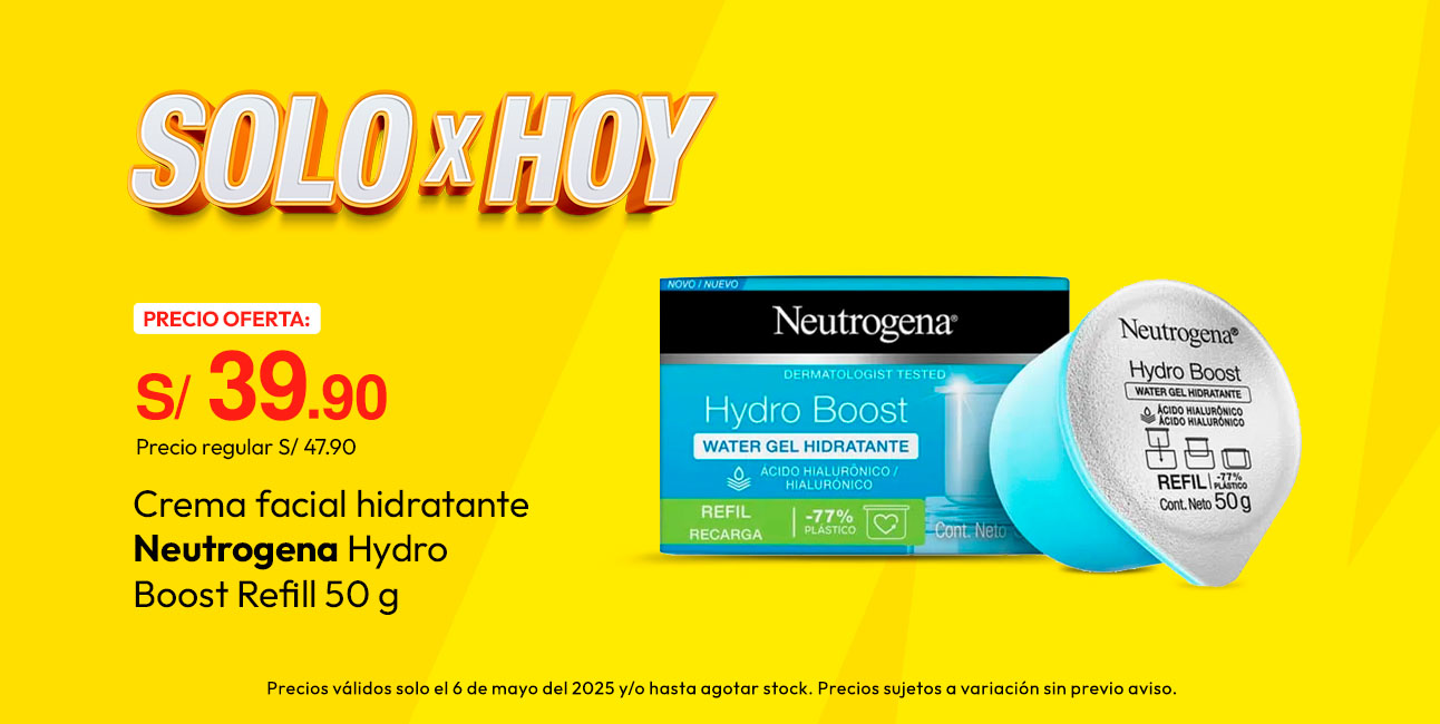 Crema Facial Hidratante Neutrogena Hydro Boost Refill 50g