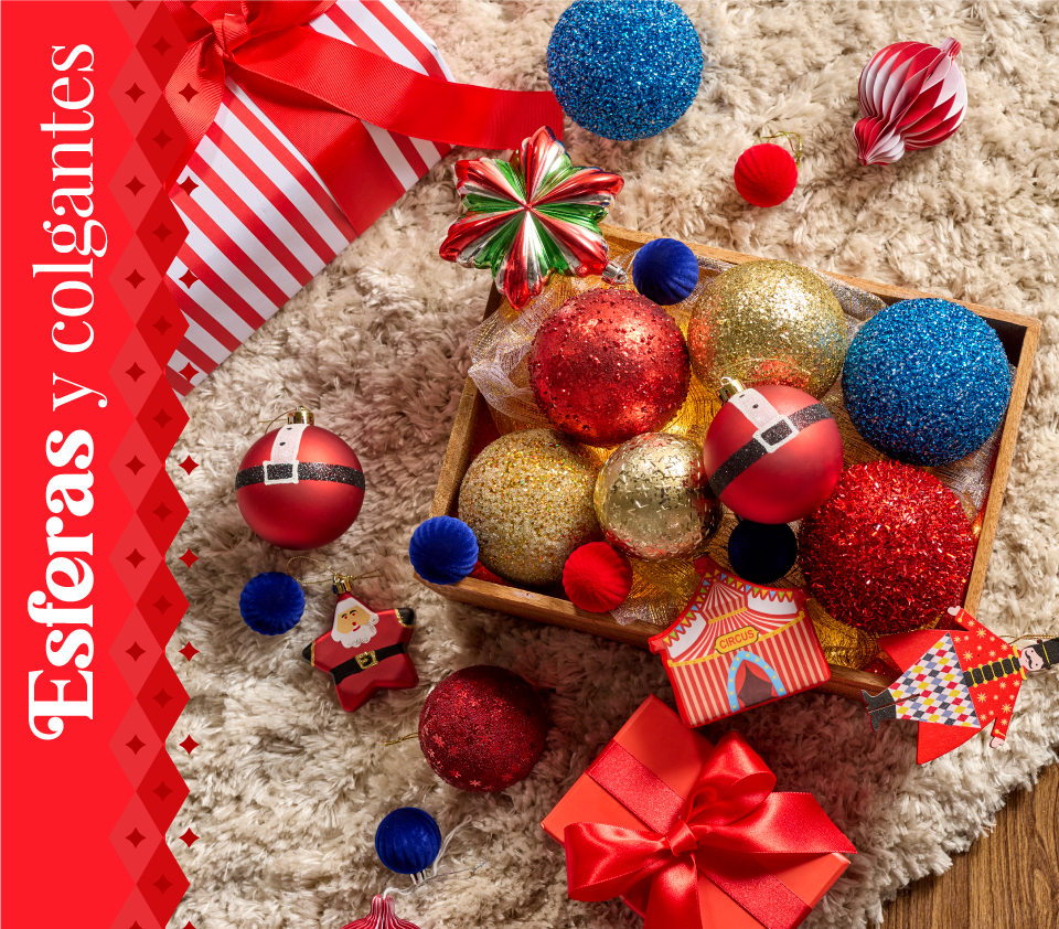 Esferas y colgantes Colección Circo