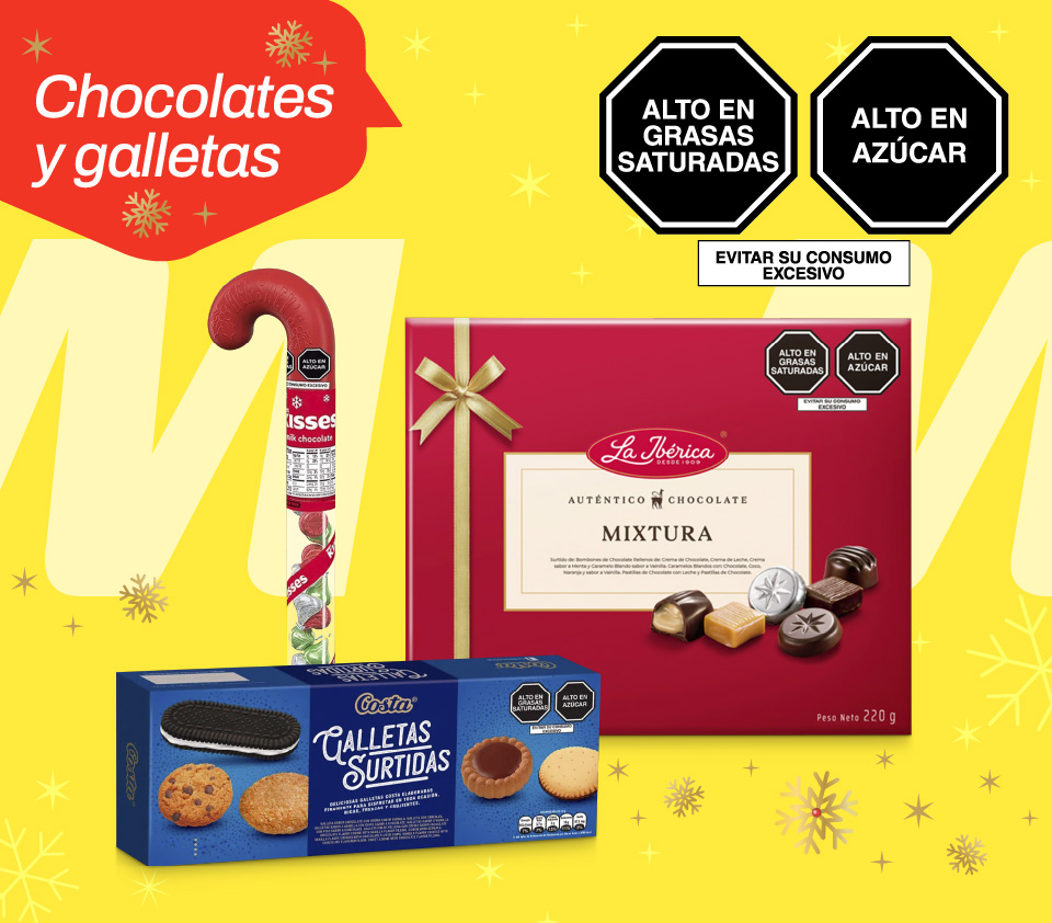 CHOCOLATES Y GALLETAS