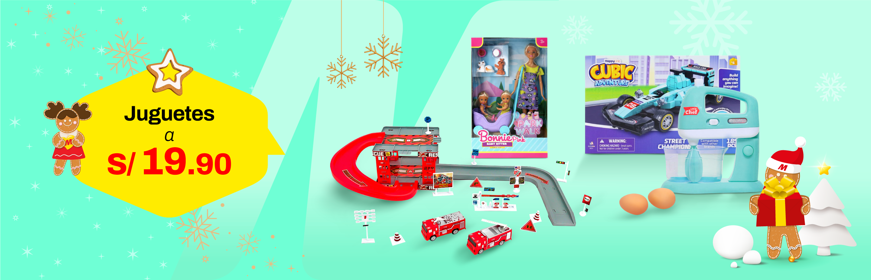 Juguetes a  S/ 19.90