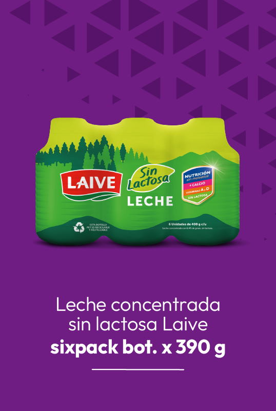 leche concentrada laive