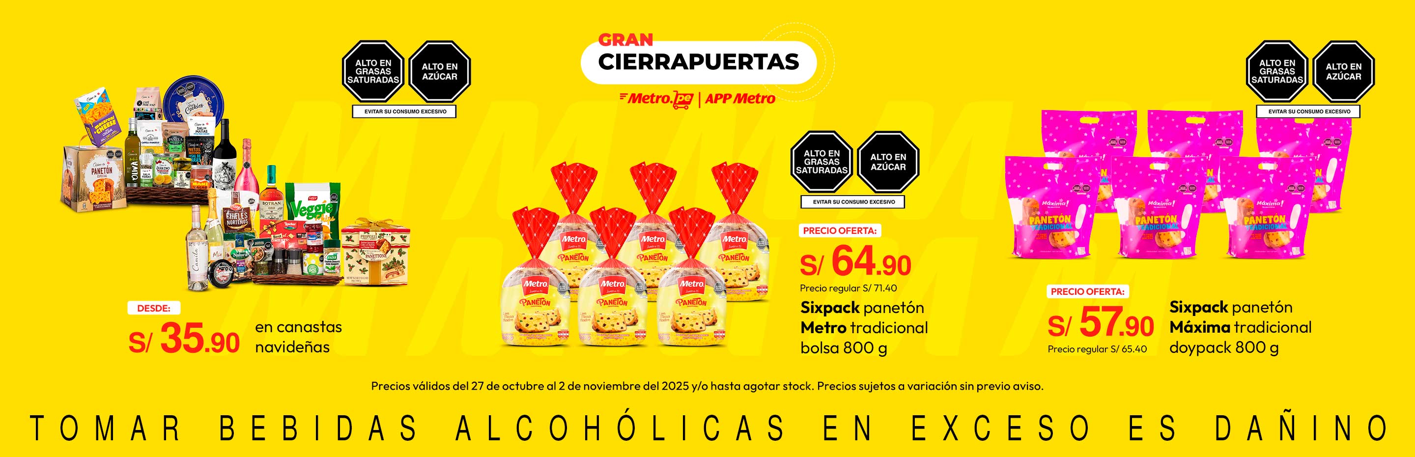 Canastas Navideñas desde 35,90