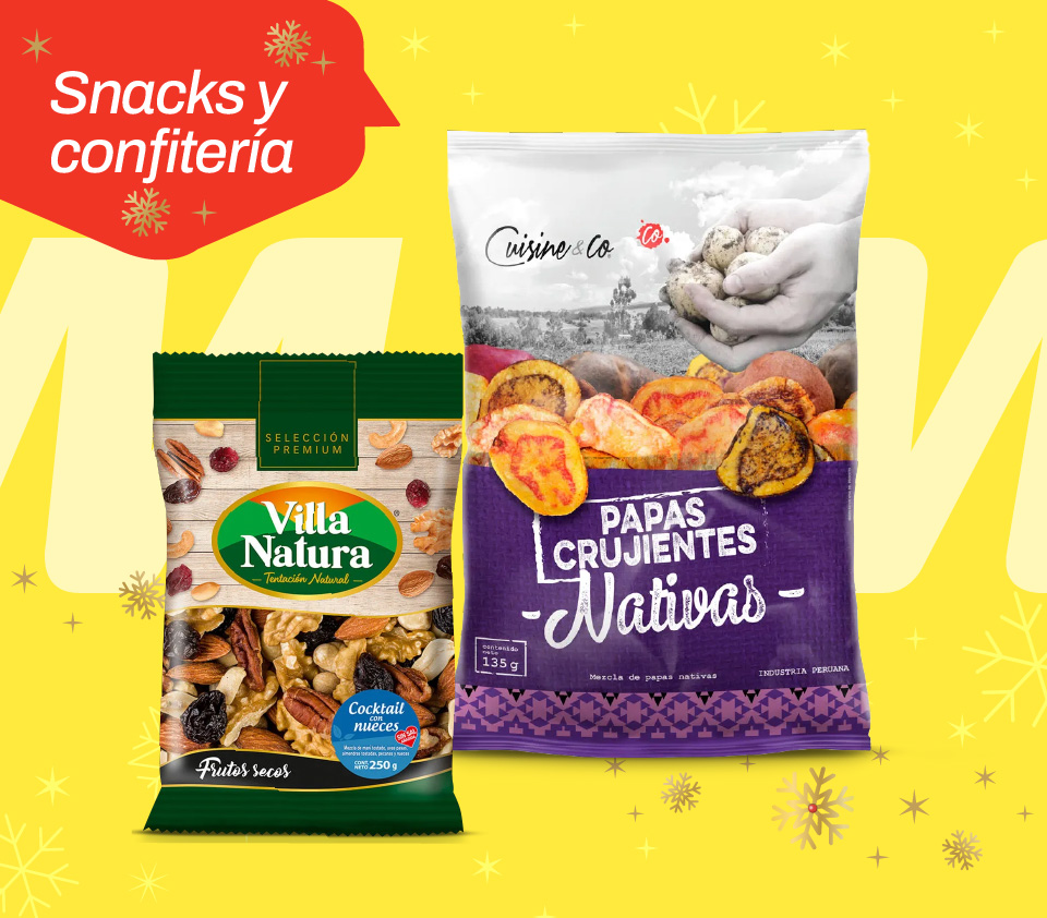 SNACKS Y CONFITERÍA