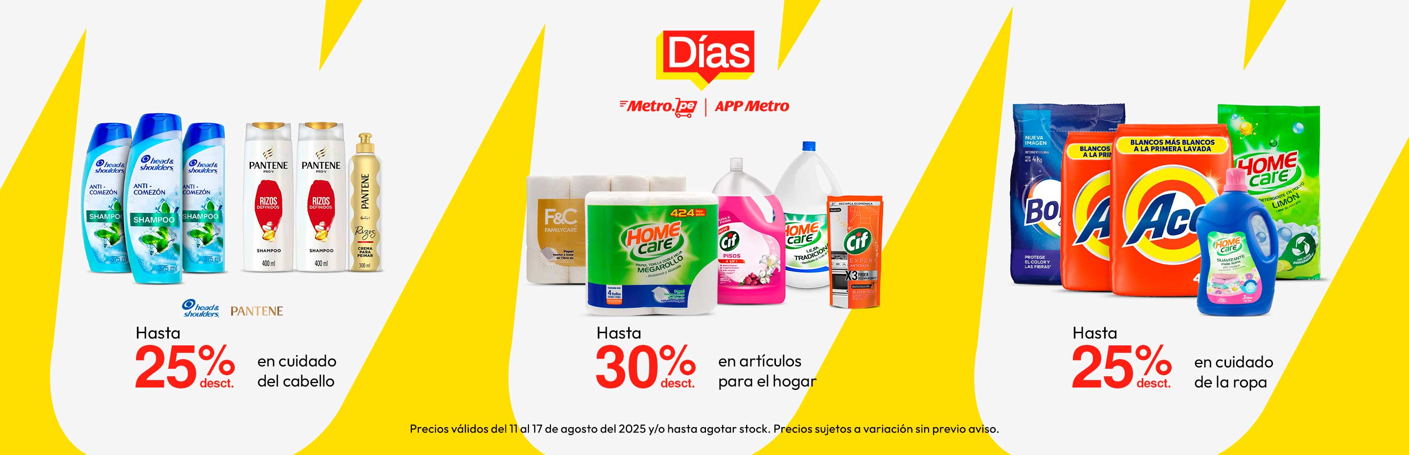 Hasta 25% de dscto en Cuidado del Cabello
