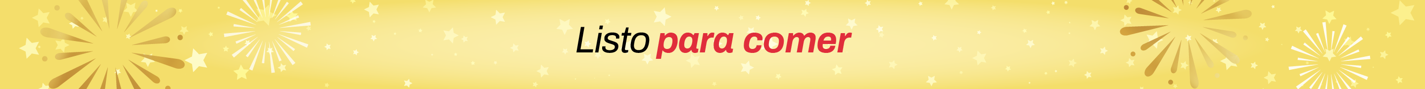 Listo para comer
