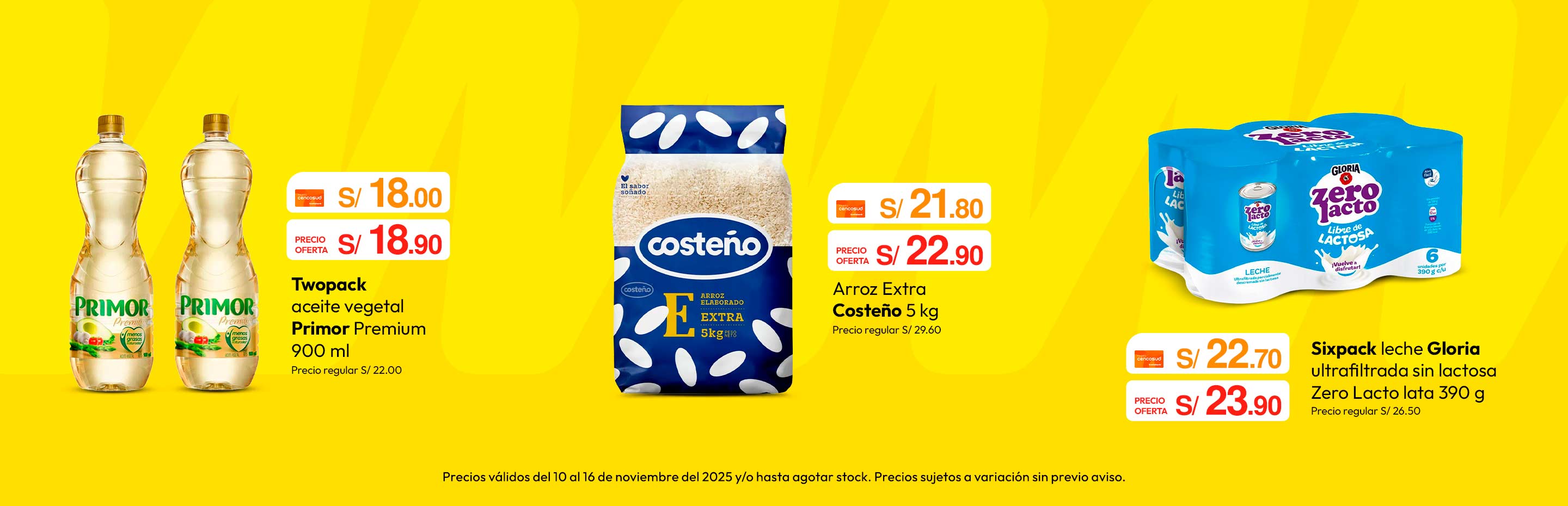 Twopack Aceite Vegetal Primor Premium 900ml