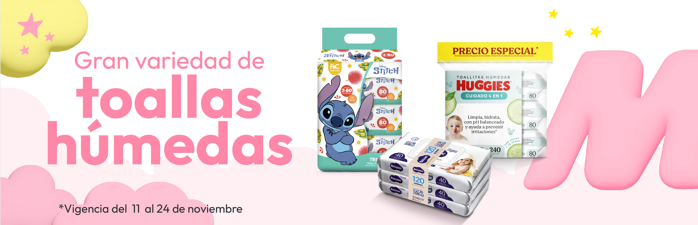  Los mejores precios en TOALLAS HÚMEDAS