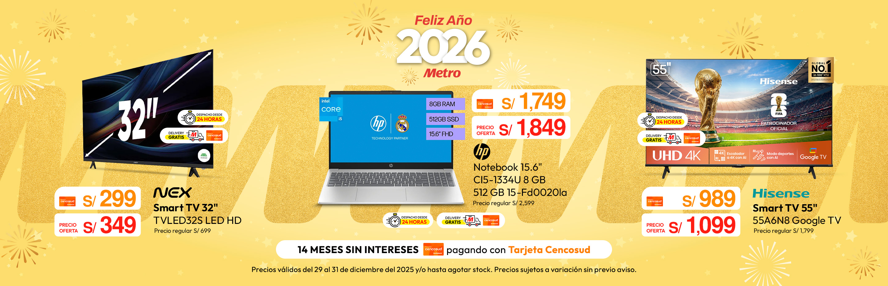 Smart TV Nex 32" TVLED32S LED HD