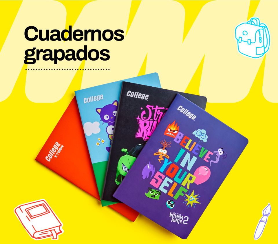 Cuadernos grapados