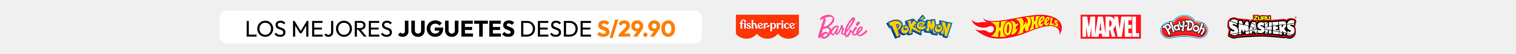 Los mejores juguetes desde S/. 29.90